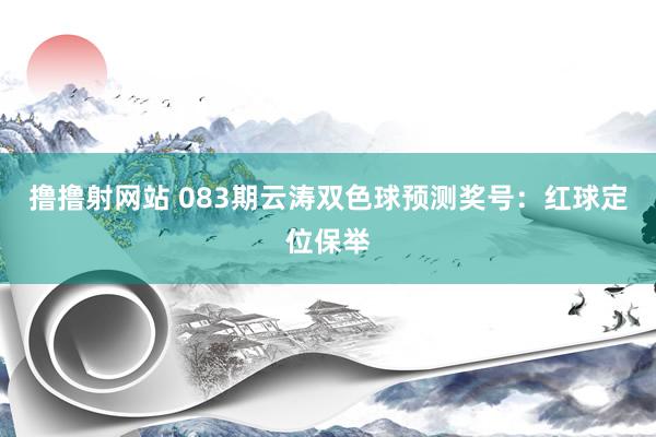 撸撸射网站 083期云涛双色球预测奖号：红球定位保举