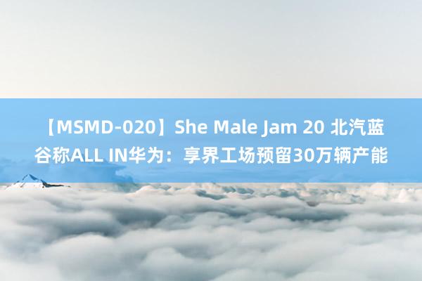 【MSMD-020】She Male Jam 20 北汽蓝谷称ALL IN华为：享界工场预留30万辆产能